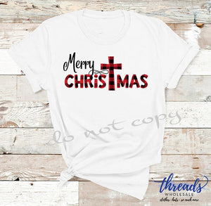 Merry Christmas-Plaid
