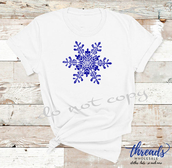 Blue Snowflake