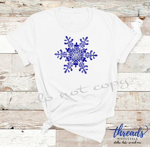 Blue Snowflake
